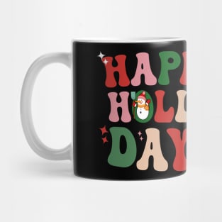 Retro Happy holla days Mug